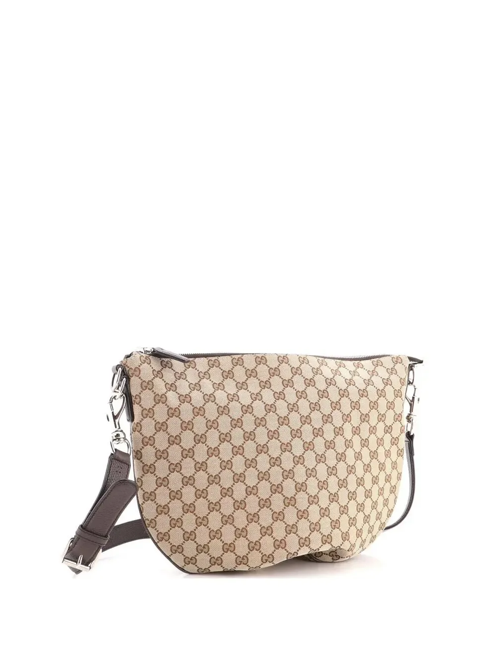 Gucci B Messenger Bag Gg Canvas Medium #340859G17B